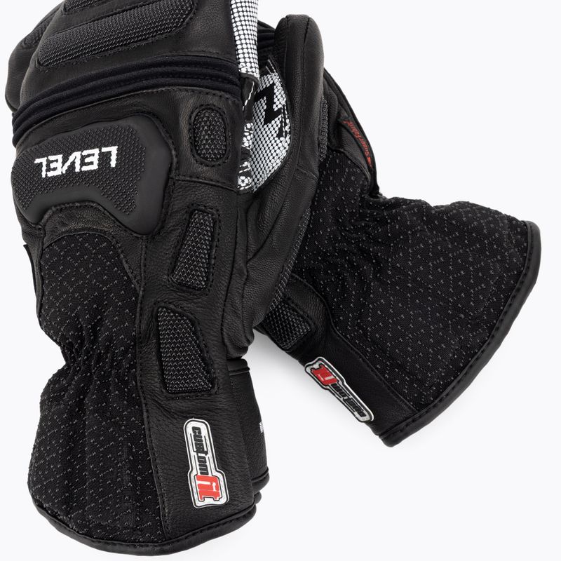 Level SQ CF Mitt ski gloves black 6