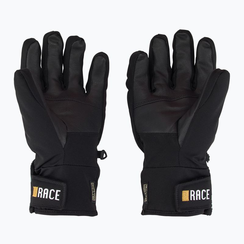 Level Race Replica ski gloves pk white 3