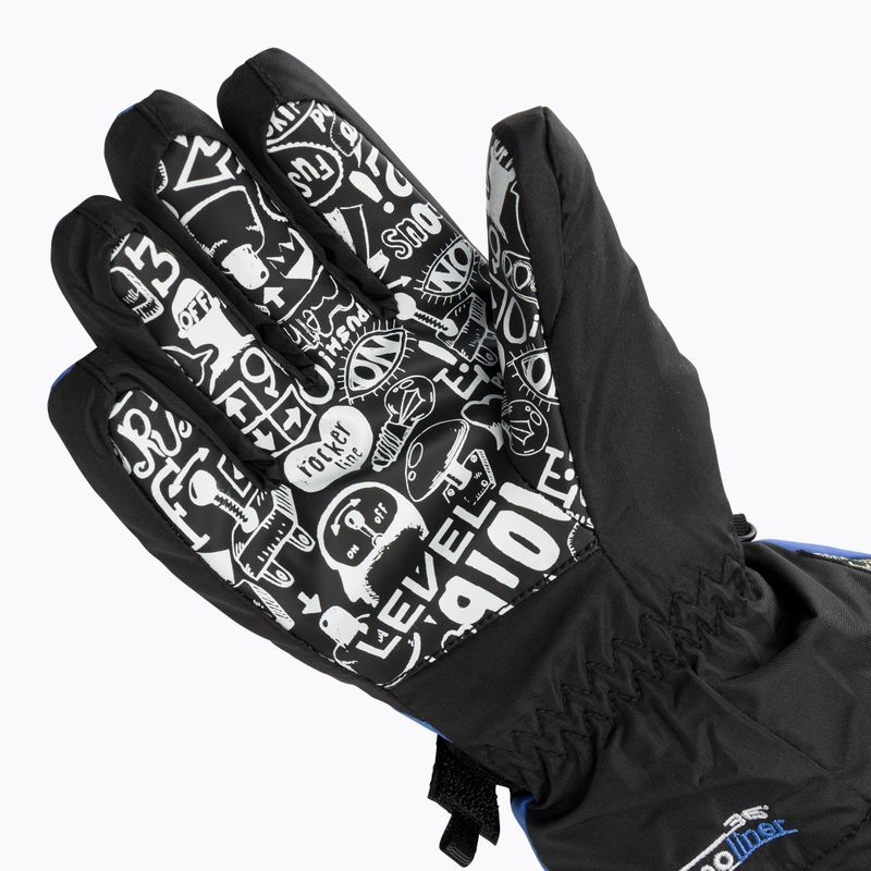 Level junior wood ski gloves 4