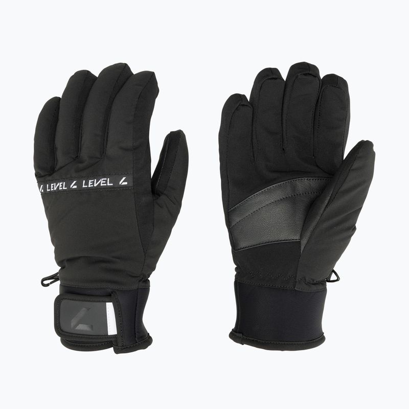Men's ski gloves Level Hawk black