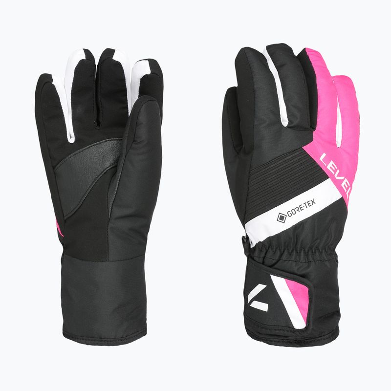 Level Neo JR children's ski glove Gore-Tex fucsia 5