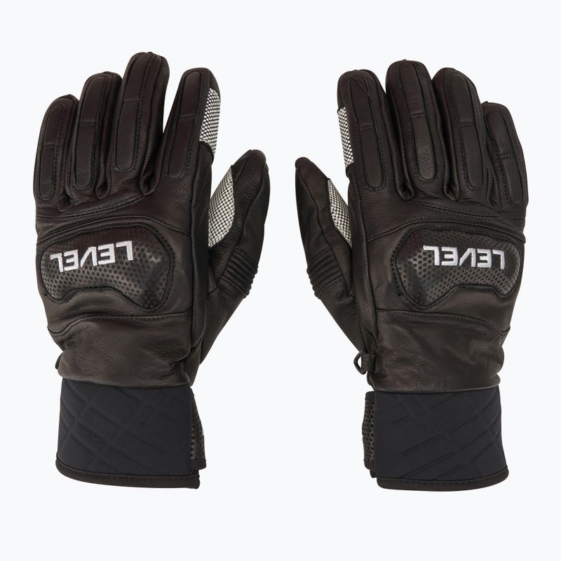 Level Race ski gloves black 2