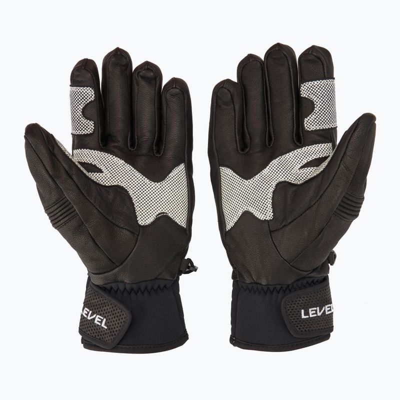 Level Race ski gloves black 3