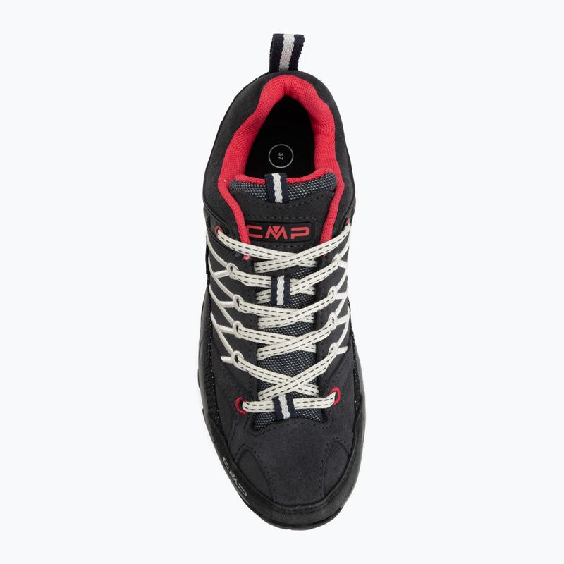 Women's trekking boots CMP Rigel Low Wp antracite/off white 5