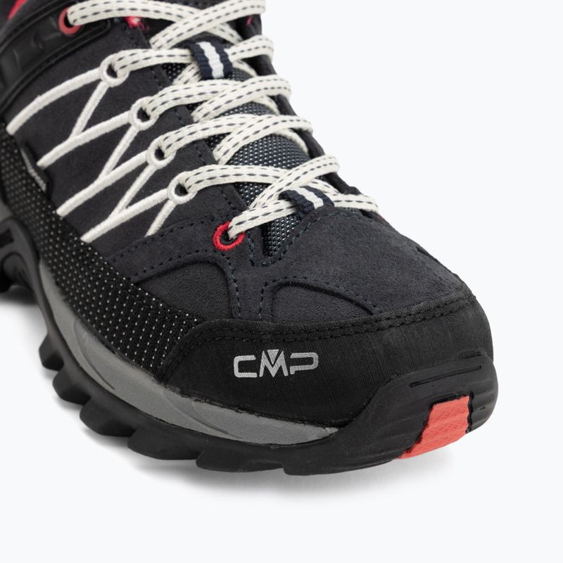 Women's trekking boots CMP Rigel Low Wp antracite/off white 7