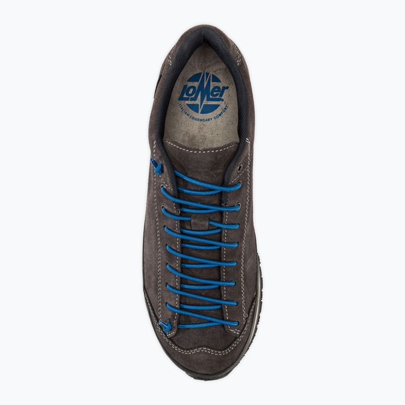 Men's hiking boots Lomer Bio Naturale Low Mtx anthra/laguna 5
