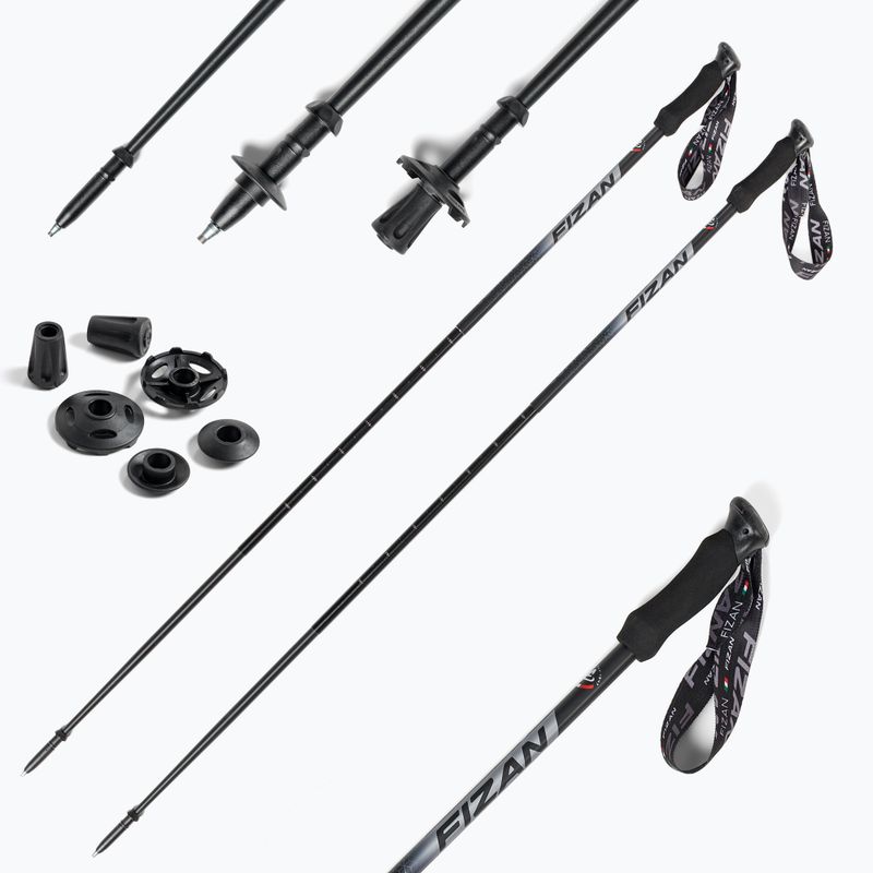 Fizan Compact trekking poles black S20 7102 4