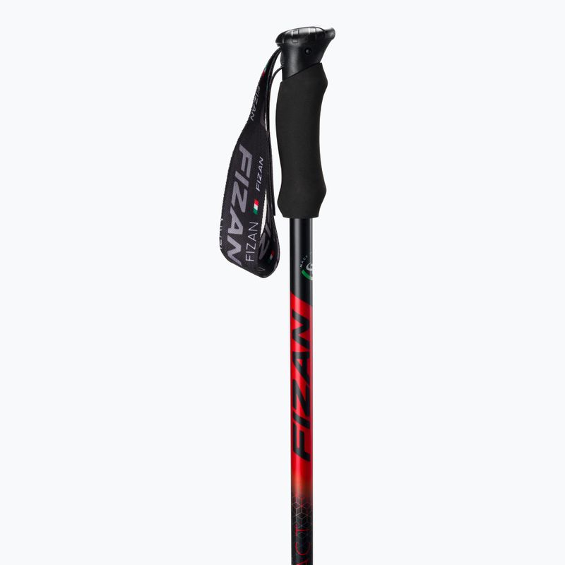 Fizan Compact trekking poles red S20 7104 2