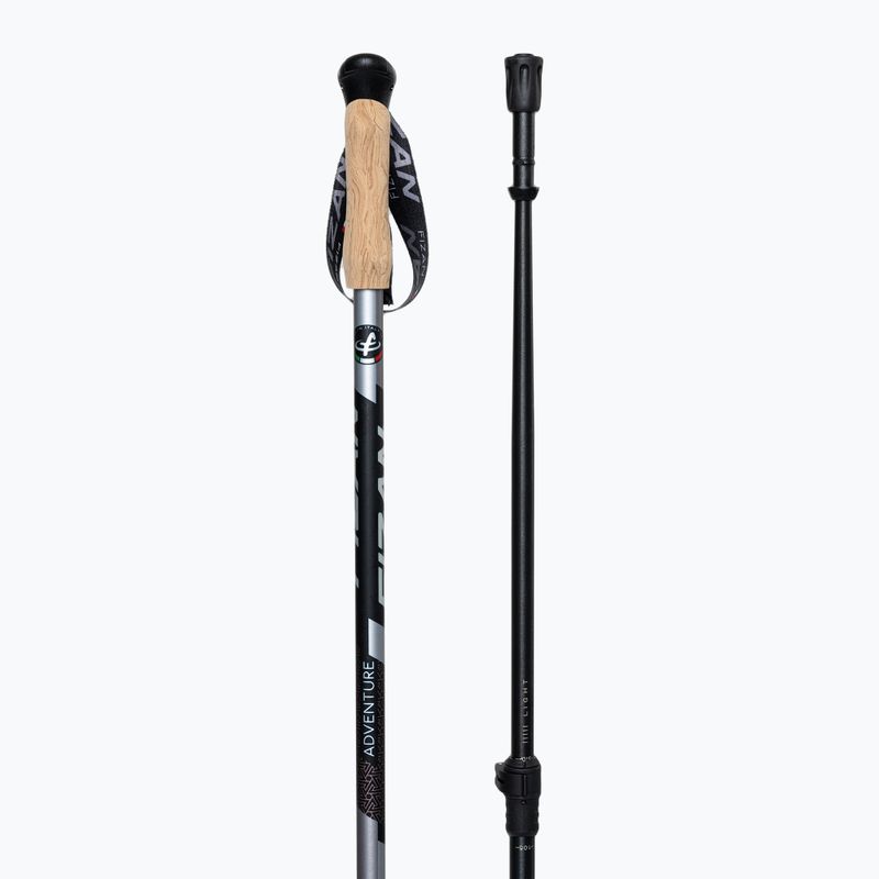 Fizan Adventure trekking poles grey S20 7503 3