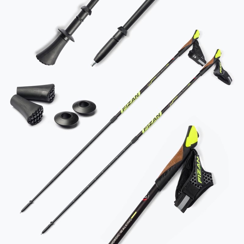 Fizan Speed yellow S20 7522 trekking poles 6