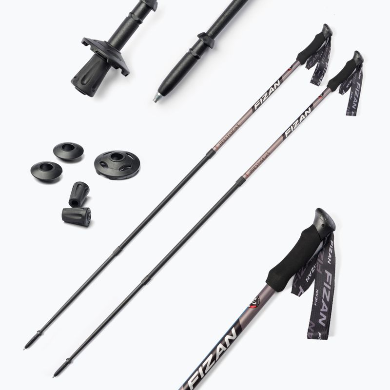 Fizan Prestige trekking poles blue 7