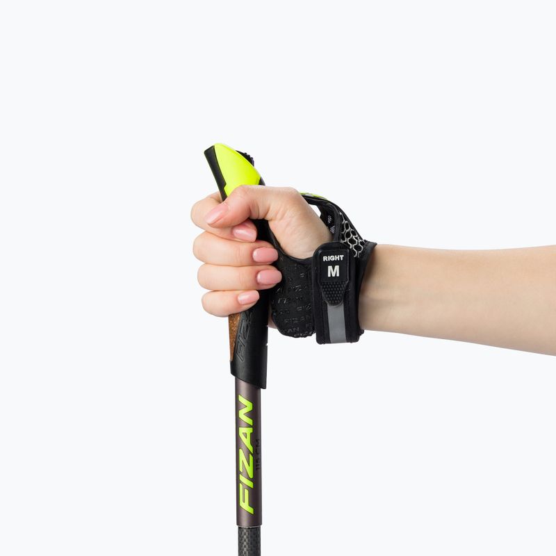 Nordic walking poles Fizan Carbon 3K grey 4