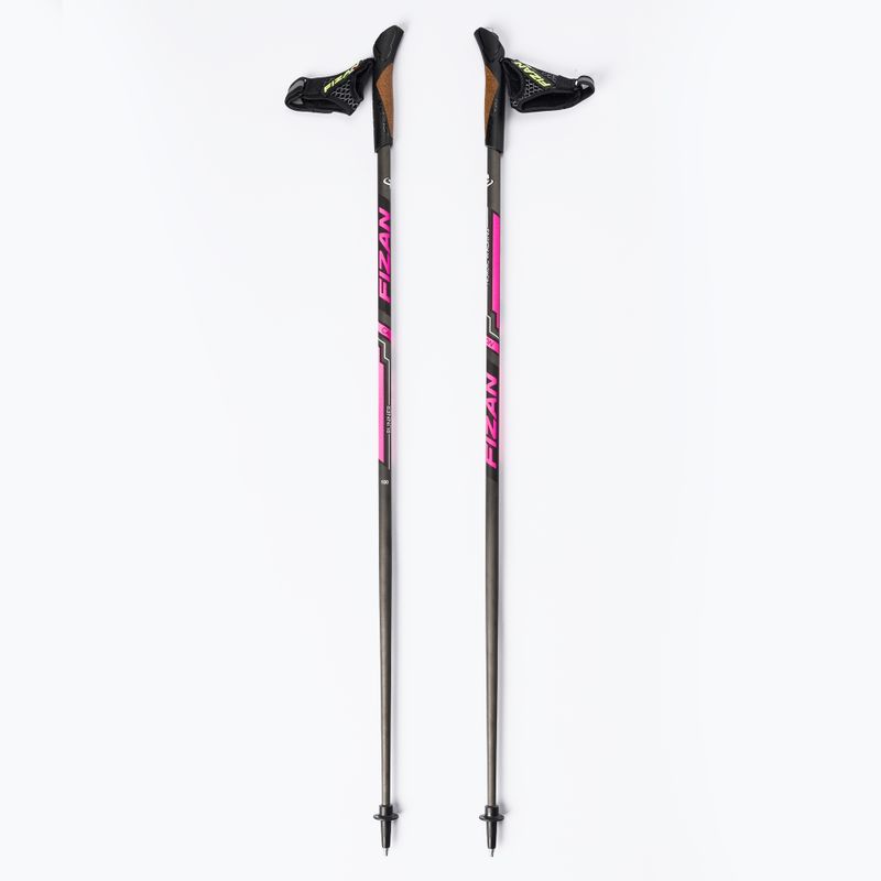 Fizan Runner Pink Nordic walking poles S21CA06