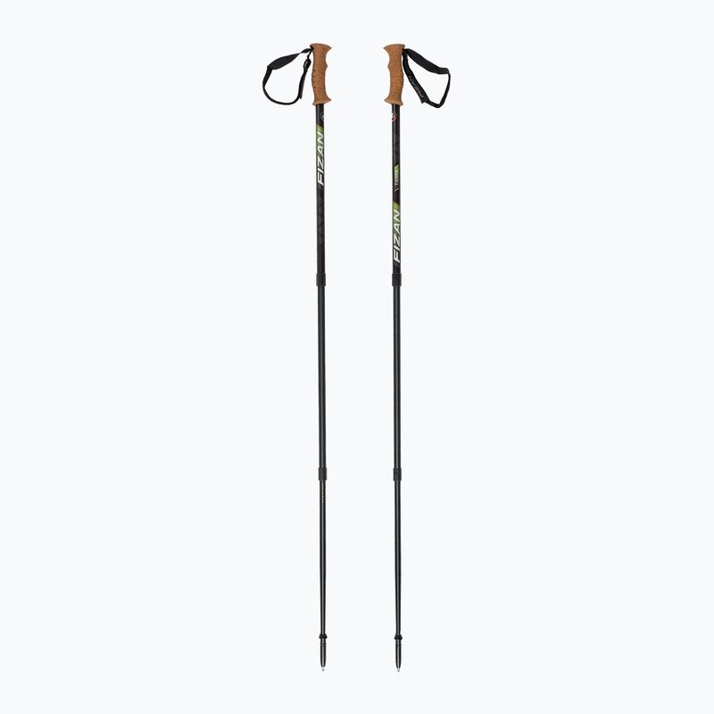 Fizan Tierra green trekking poles S22 7517