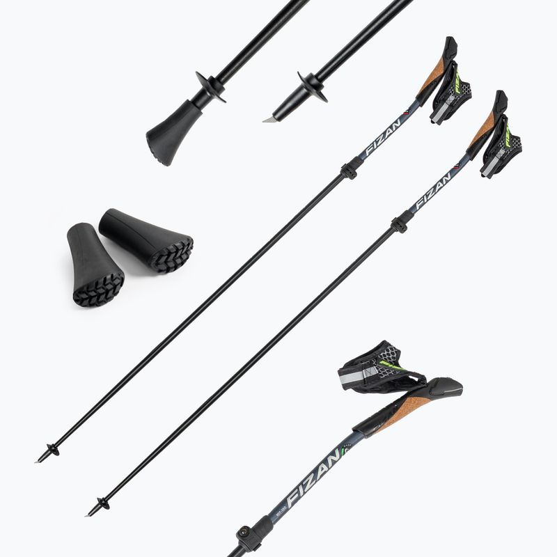 Fizan Tecno Impulse Race grey S22 7510 Nordic walking poles 4