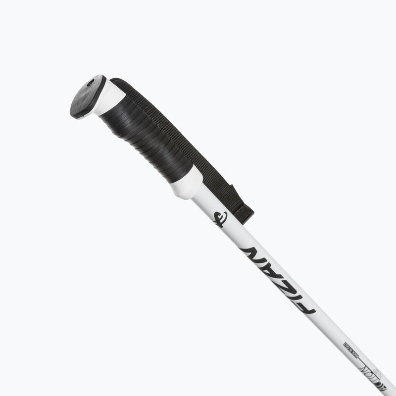 Fizan Action Pro white ski poles 2