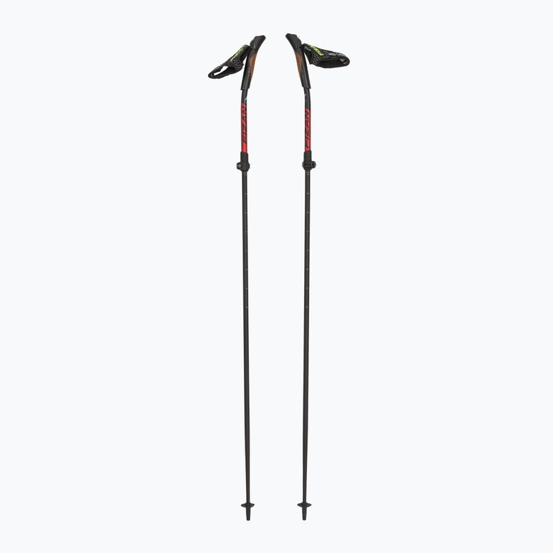 Fizan Tekno Race Impulse red Nordic walking poles