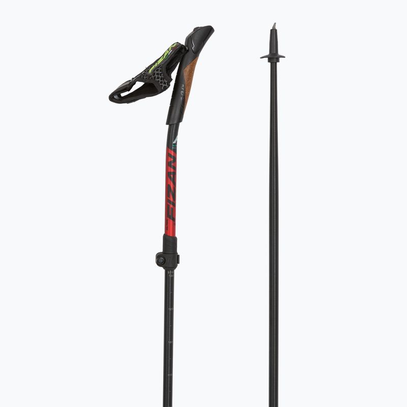 Fizan Tekno Race Impulse red Nordic walking poles 3
