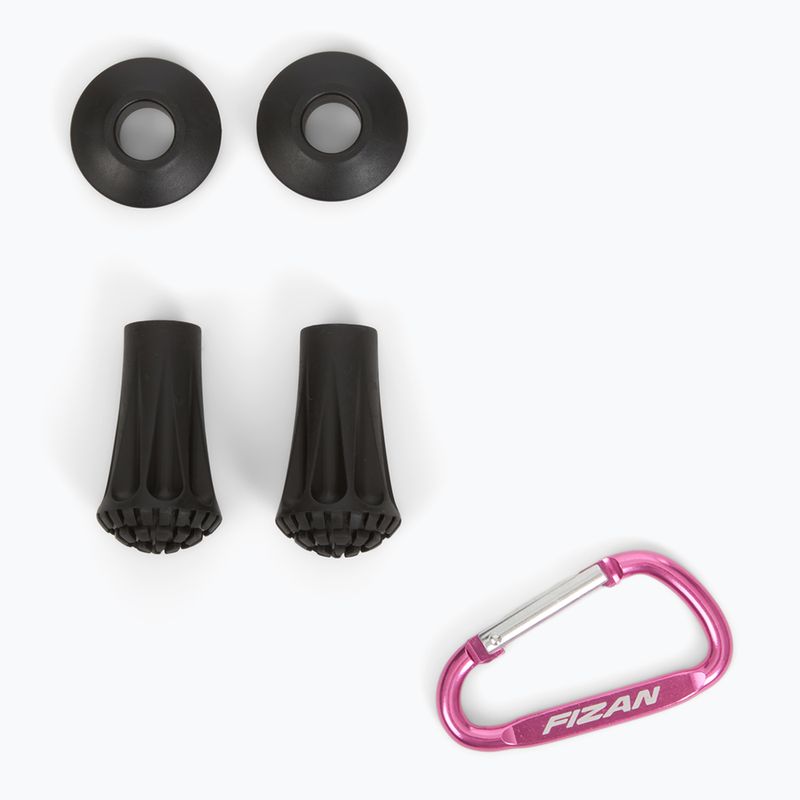 Fizan Tekno Race Impulse red Nordic walking poles 7