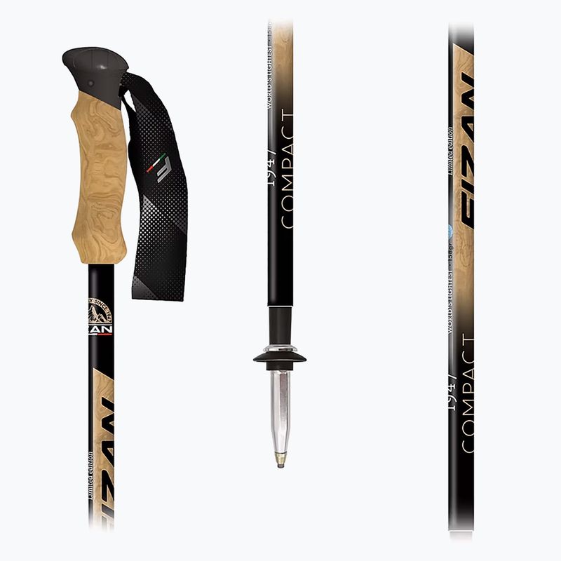 Fizan Compact 1947 desert trekking poles 2