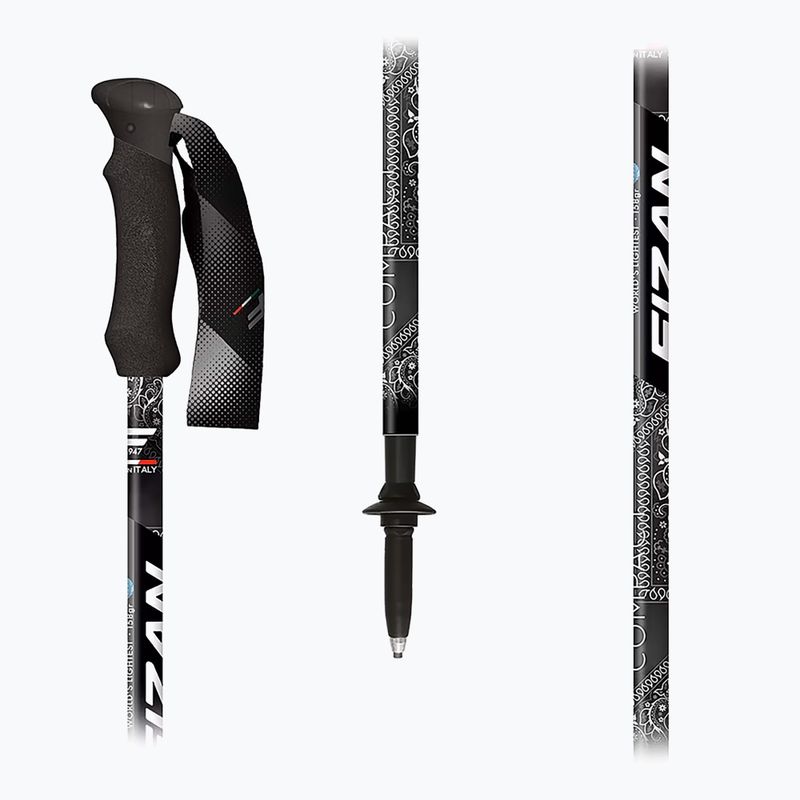 Fizan Compact MS trekking poles black 2