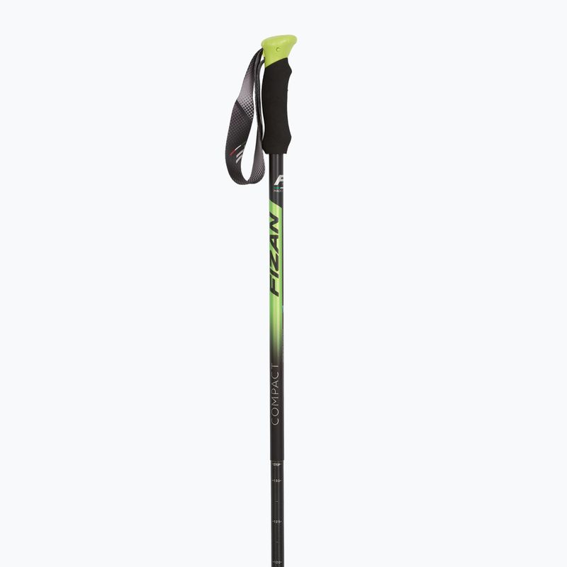 Fizan Compact green trekking poles 2