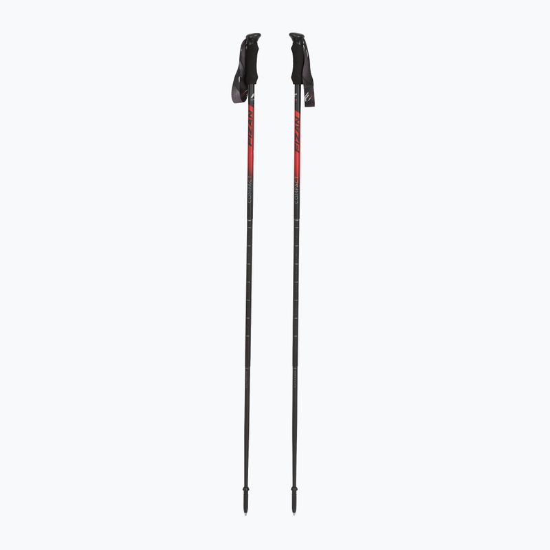Fizan Compact red trekking poles