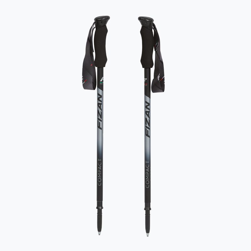 Fizan Compact grey trekking poles 5