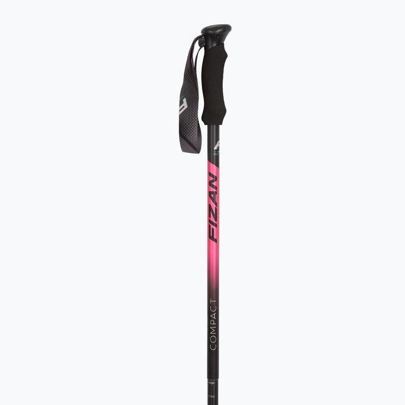 Fizan Compact pink trekking poles 2