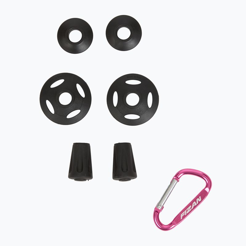 Fizan Compact pink trekking poles 7