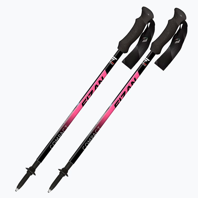 Fizan Compact pink trekking poles