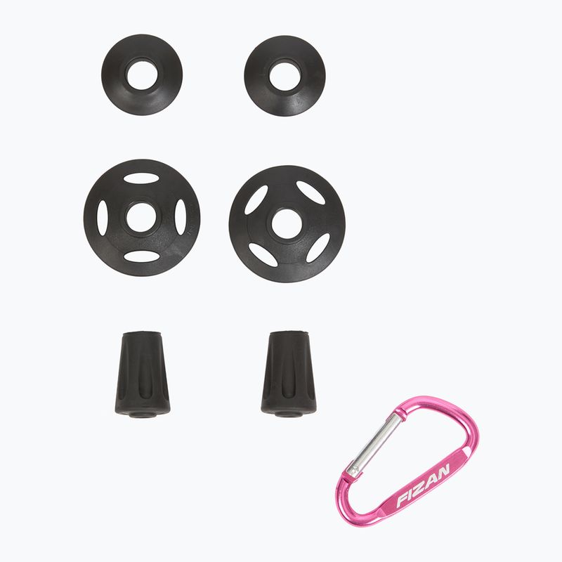 Fizan Compact ocean blue trekking poles 7