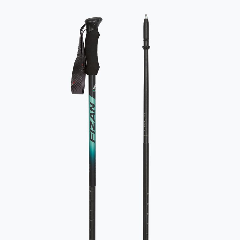 Fizan Compact 4 water green trekking poles 3