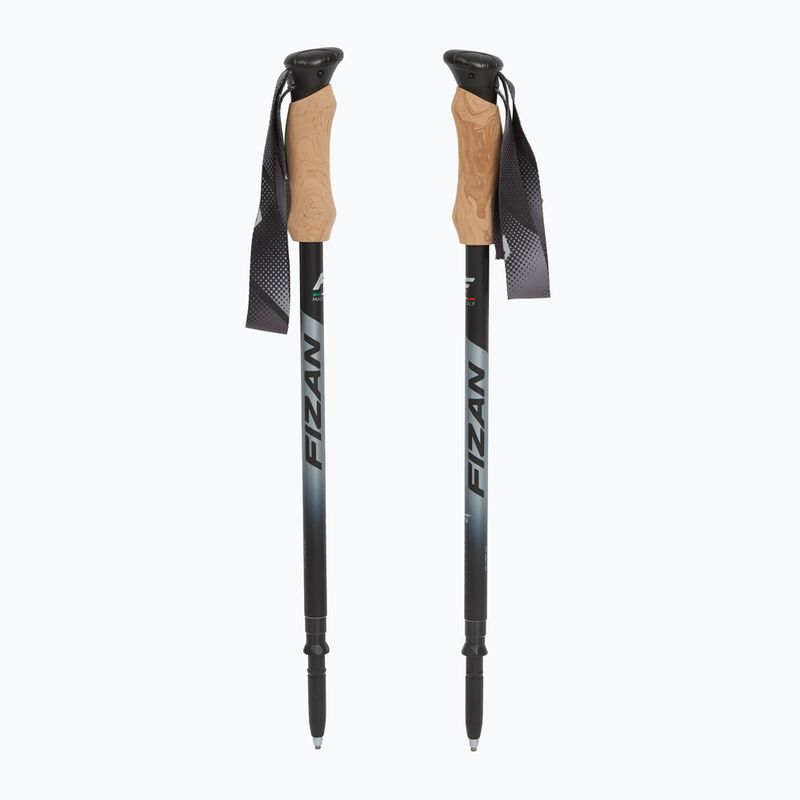Fizan Compact 4 black trekking poles 5