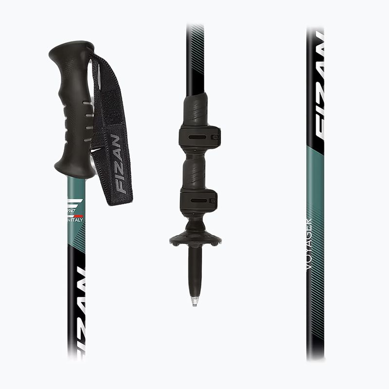 Fizan Voyager petrol trekking poles 2