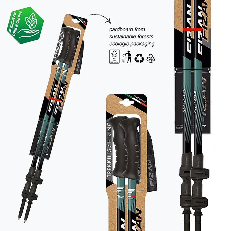 Fizan Voyager petrol trekking poles 3