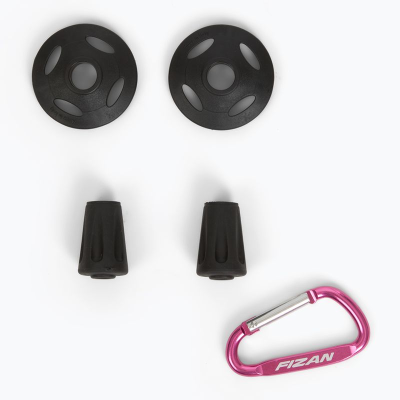 Fizan Trek trekking poles pink 7