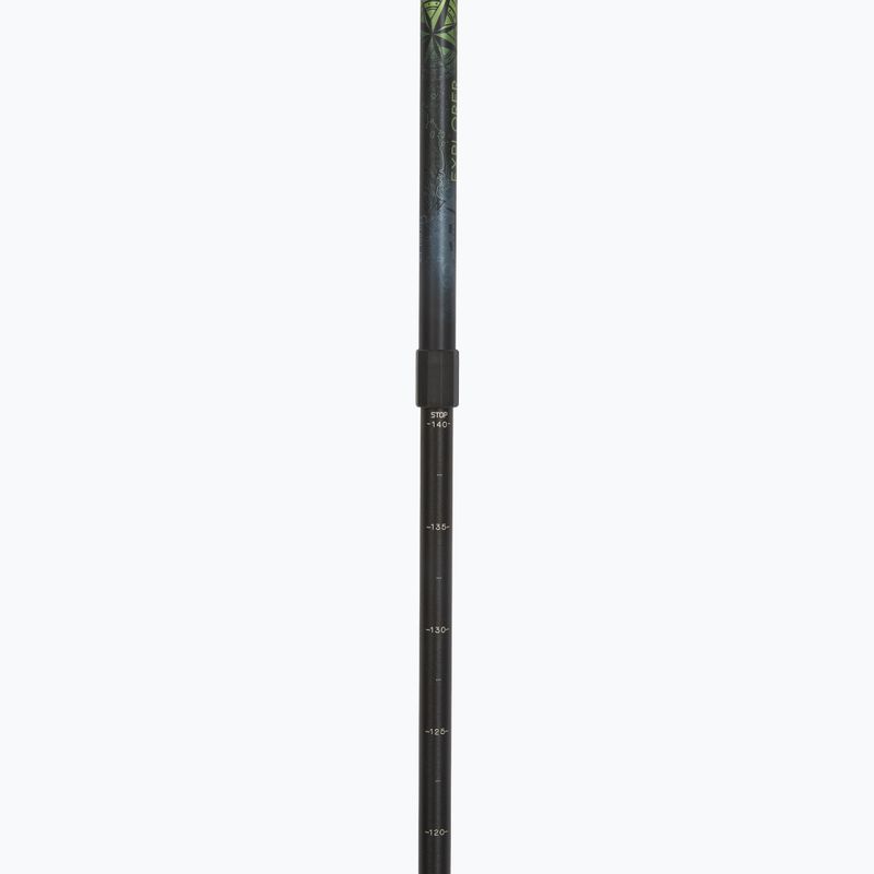 Fizan Explorer lime/gray trekking poles 4