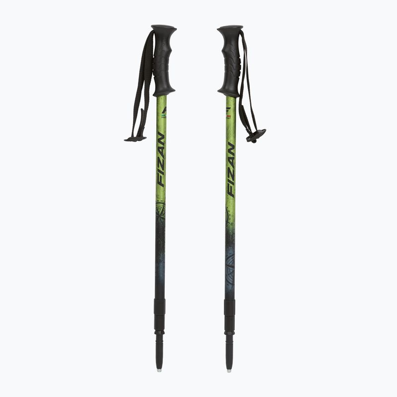 Fizan Explorer lime/gray trekking poles 5