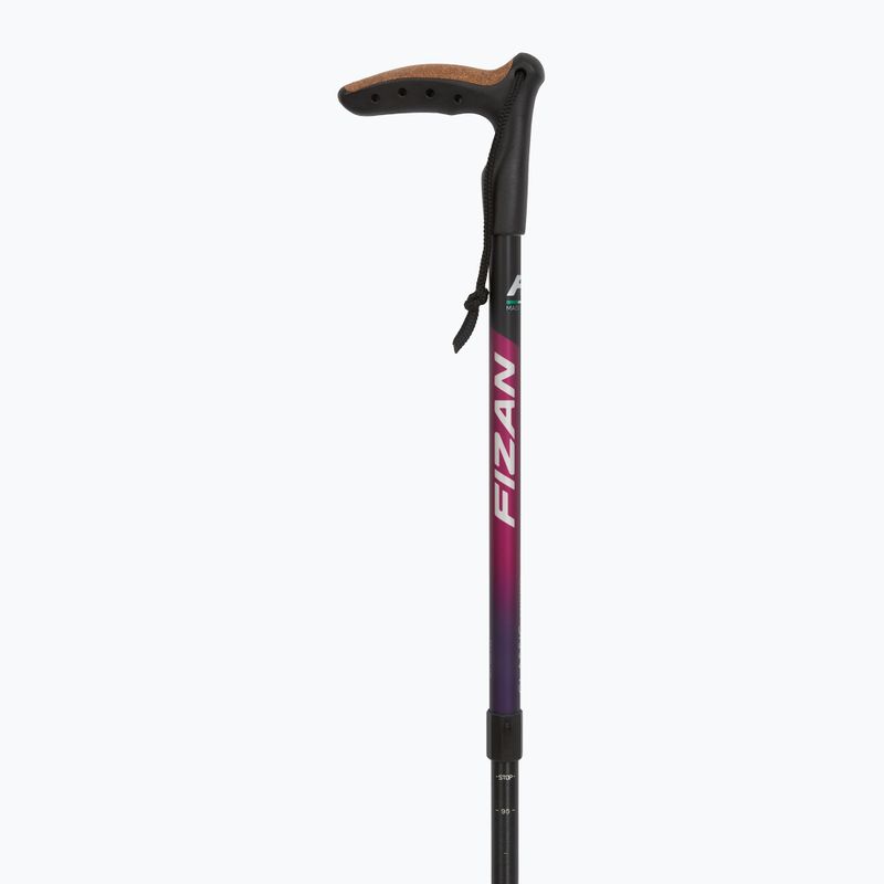 Fizan Classic Micro magenta Nordic walking stick 2