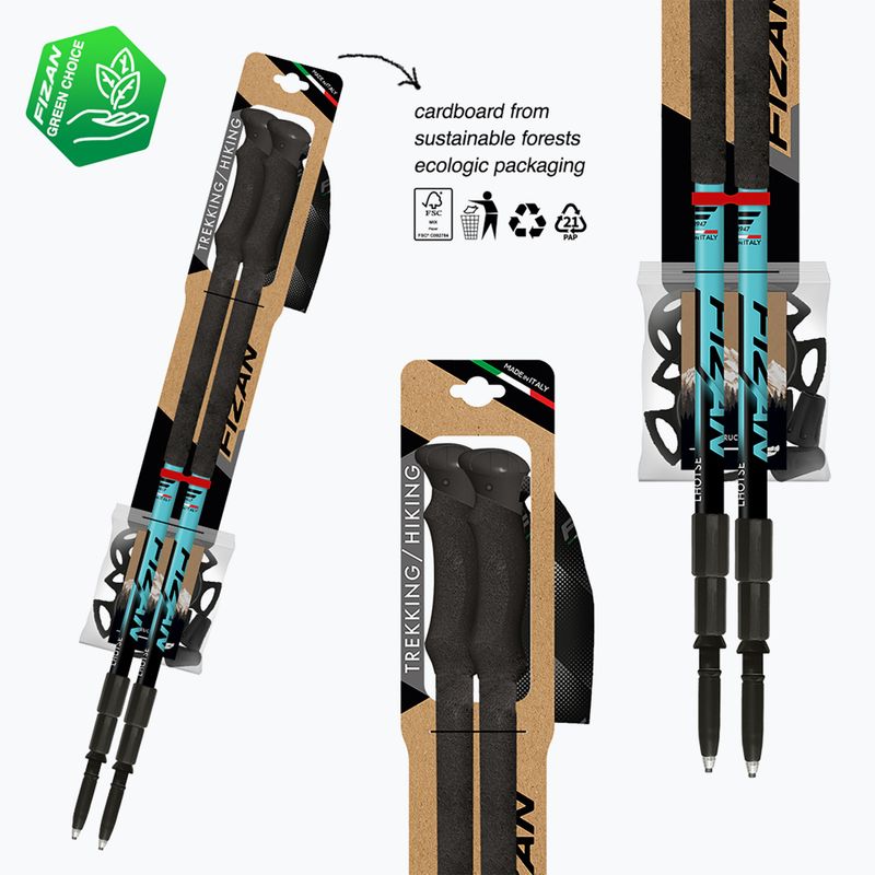 Trekking poles Fizan Lhotse light blue 8