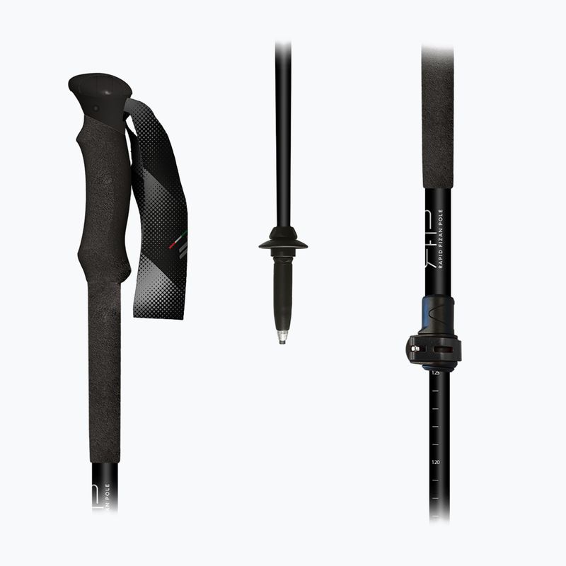 Trekking poles Fizan RFP Touring black 4