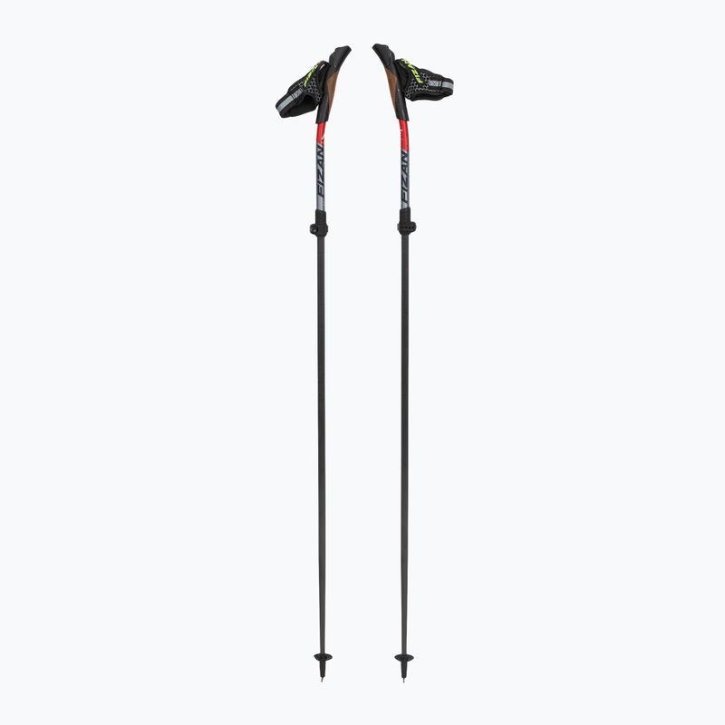 Nordic walking poles Fizan Carbon Pro Impulse red