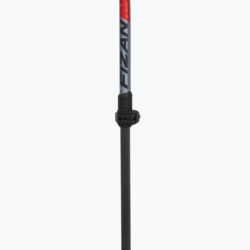 Nordic walking poles Fizan Carbon Pro Impulse red 4
