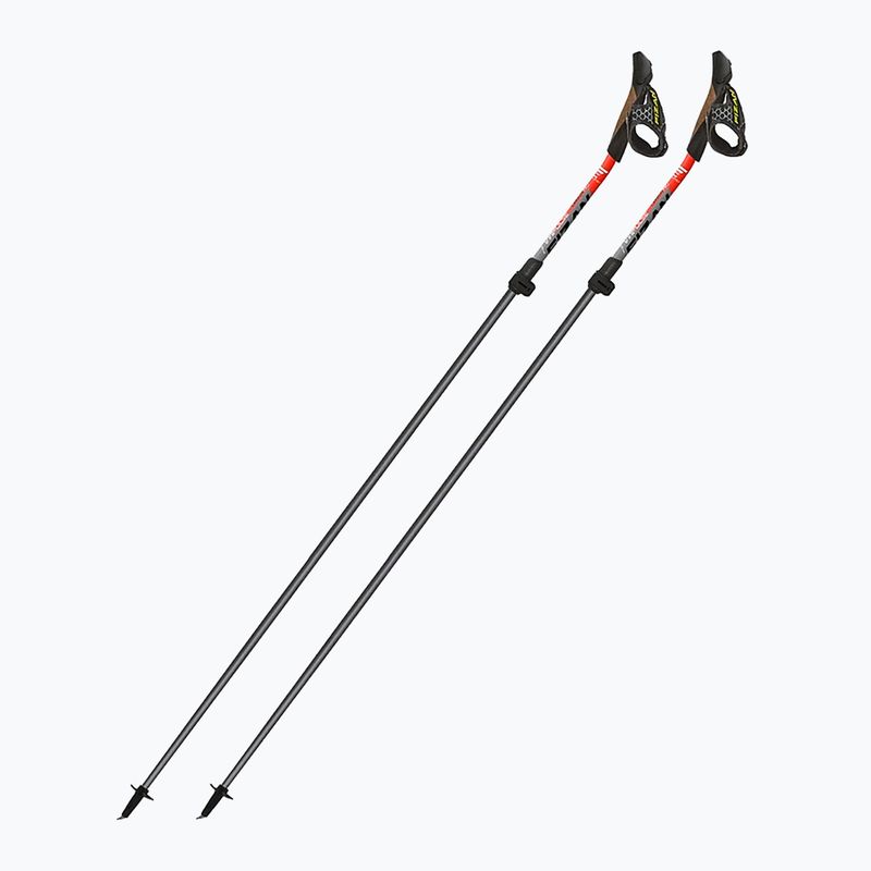 Nordic walking poles Fizan Carbon Pro Impulse red