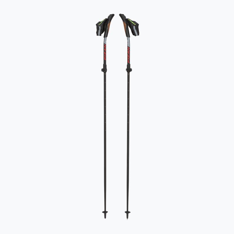 Fizan Tekno Race Impulse red Nordic walking poles