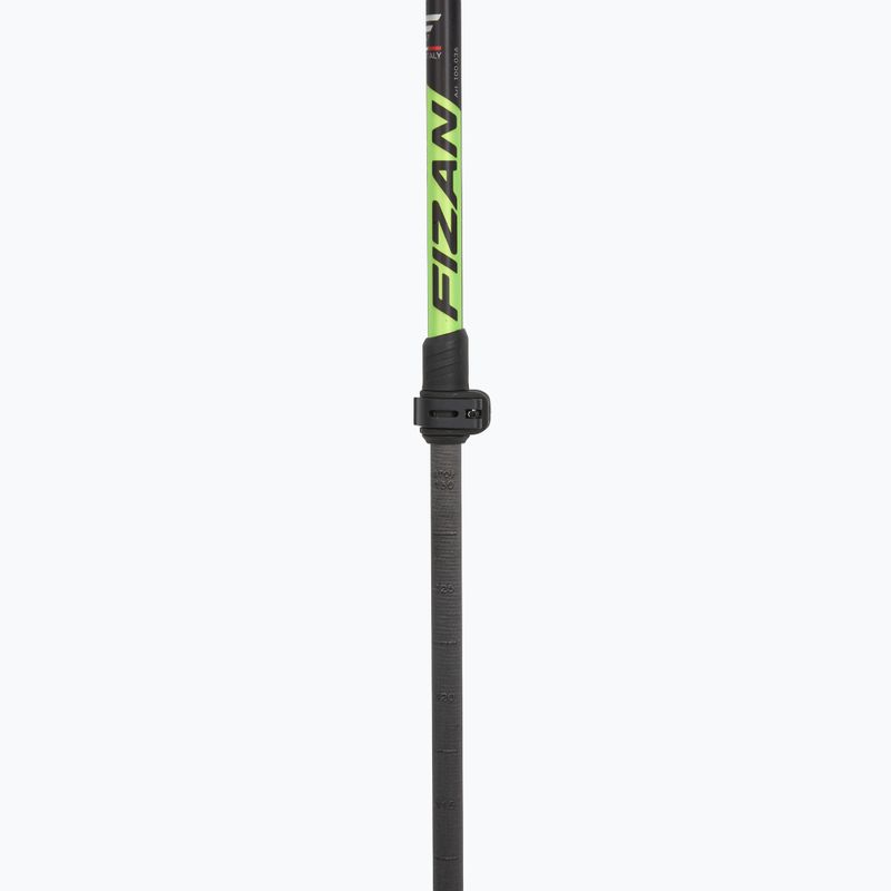 Nordic walking poles Fizan Carbon Pro yellow 4