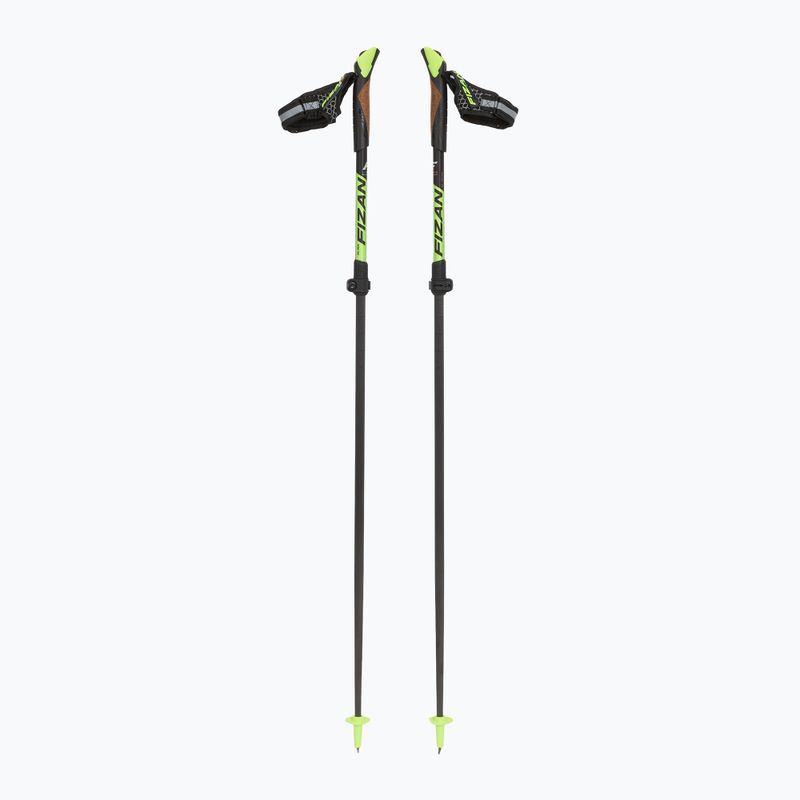 Nordic walking poles Fizan Carbon Pro yellow 5