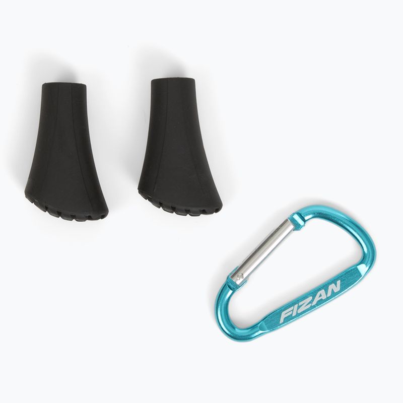 Fizan Tekno Race nordic walking poles yellow 7