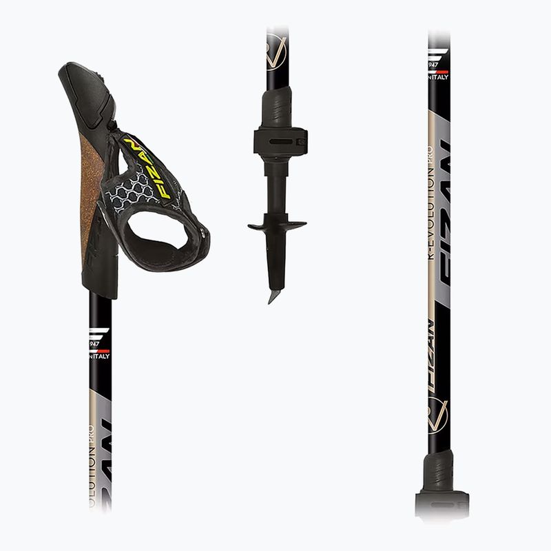Fizan R-evolution Pro poles grey/beige 2